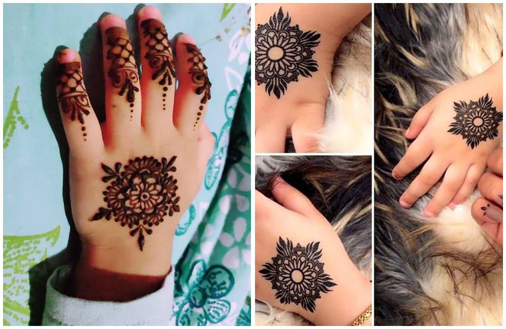 Easy Simple Kids Mehndi Designs 21 Cute Mehndi Design For Kids